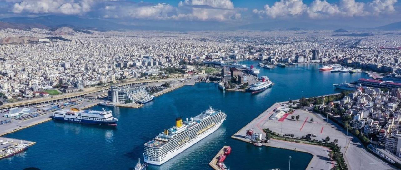 Royal Blue Grand Suite No 4 Piraeus Port ภายนอก รูปภาพ